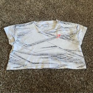 Gymshark cropped tee